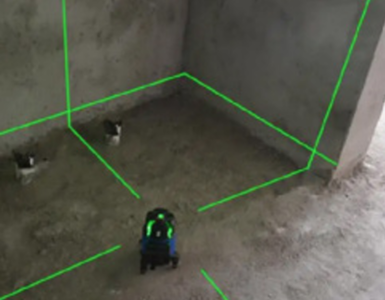 Setting out as per design drawings